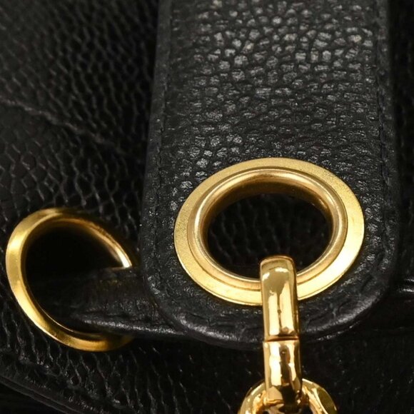 Chanel Black Calfskin Triple CC Bucket Shoulder Bag - Picture 5 of 10